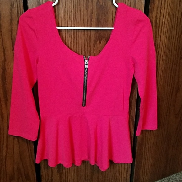 Express Tops - Express Peplum Top